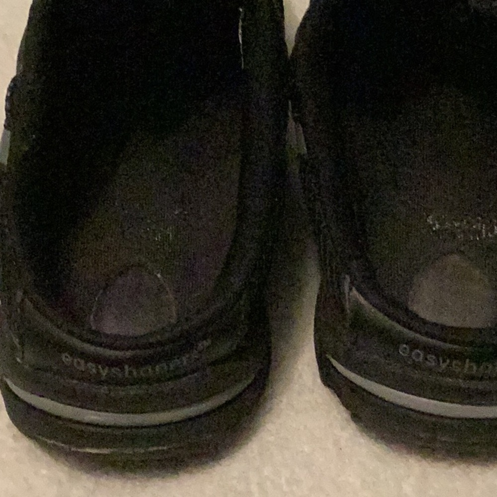 Tony Little Cheeks Fit Body Easy Shapers Sleek Black Mules Fit Size 11 - Picture 5 of 13
